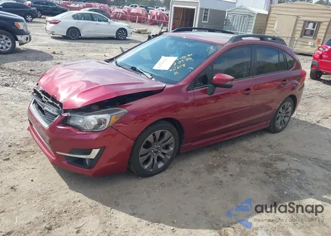 2015 Subaru Impreza 2.0I Sport Limited z USA, uszkodzony, nr VIN JF1GPAZ67F8232618